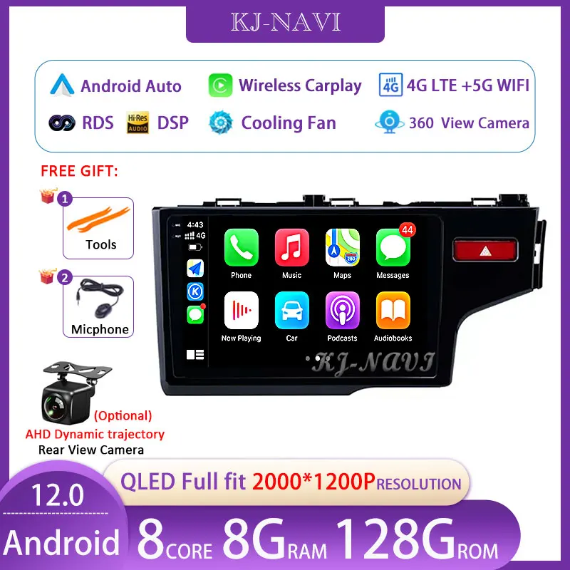 9'' Android 12 Car Radio For Honda Fit Jazz 2013 2014 2016 2017 2018 stereo GPS Navigation Autoradio Multimedia Head Unit tuning
9'' Android 12 Car Radio For Honda Fit Jazz 2013 2014 2016 2017 2018 stereo GPS Navigation Autoradio Multimedia Head Unit tuning