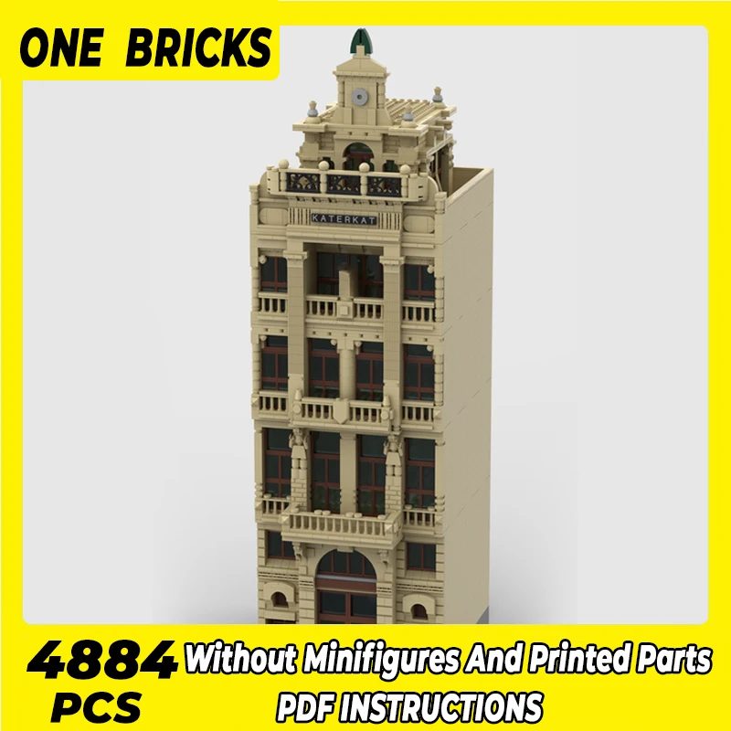 Moc Building Blocks Modular Street View The Cat House Technical Bricks DIY Assembly Construction Toys For Childr Holiday Gifts
Moc Building Blocks Modular Street View The Cat House Technical Bricks DIY Assembly Construction Toys For Childr Holiday Gifts