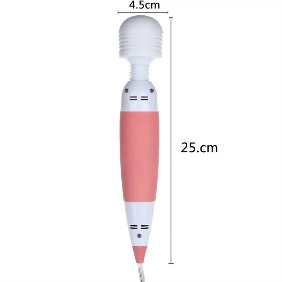 Vibromasseur Magic Wand pour femme, vibromasseur AV multi-vitesses, UNIS issement clitoridien, masseur corporel, jouets sexuels anciers, produits sexuels, 220V 6