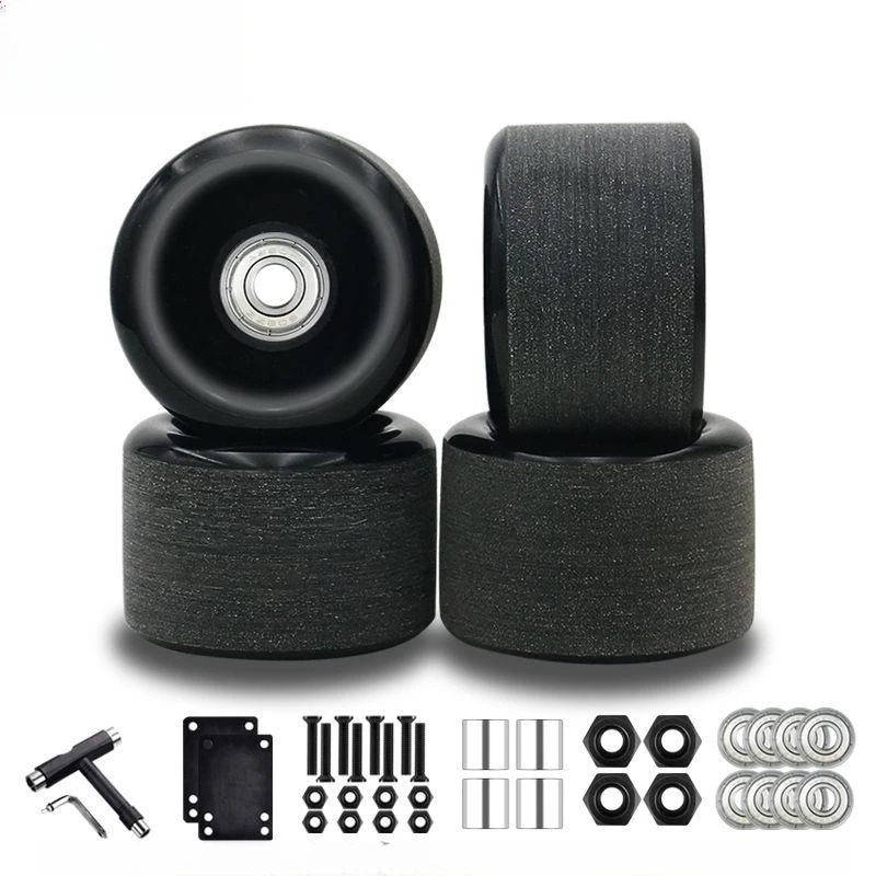 Longboard Skateboard Wheels High Rebound Brush Street Wheels Beginner Soft Flash Wheel with Tools 4pcs
Longboard Skateboard Wheels High Rebound Brush Street Wheels Beginner Soft Flash Wheel with Tools 4pcs