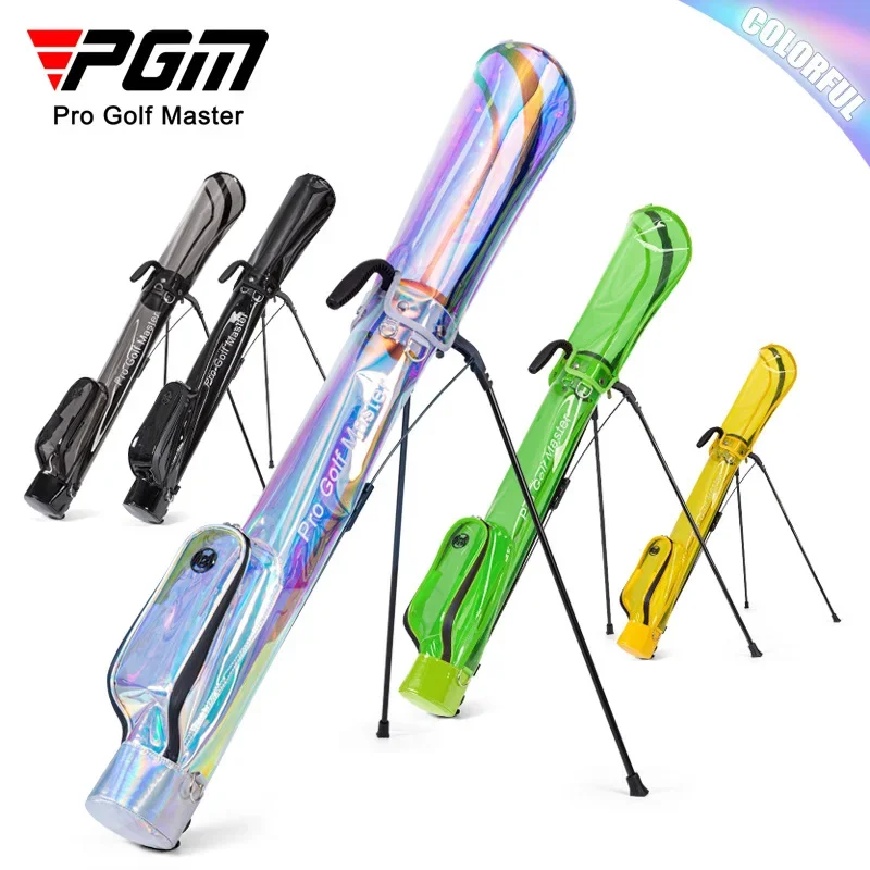 PGM Golf Bag Women's Illusion Stand Gun Bag Lightweight Portable Club Bag Transparent TPU Waterproof
PGM Golf Bag Women's Illusion Stand Gun Bag Lightweight Portable Club Bag Transparent TPU Waterproof
