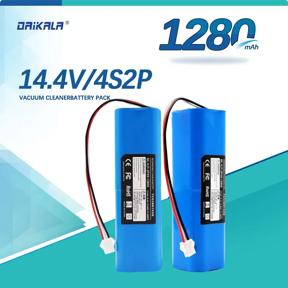 Replacement For XiaoMi Lydsto R1 Roidmi Eve Plus Viomi S9 Robot Vacuum Cleaner Battery Pack Capacity 12800mAh Accessories Parts
Replacement For XiaoMi Lydsto R1 Roidmi Eve Plus Viomi S9 Robot Vacuum Cleaner Battery Pack Capacity 12800mAh Accessories Parts