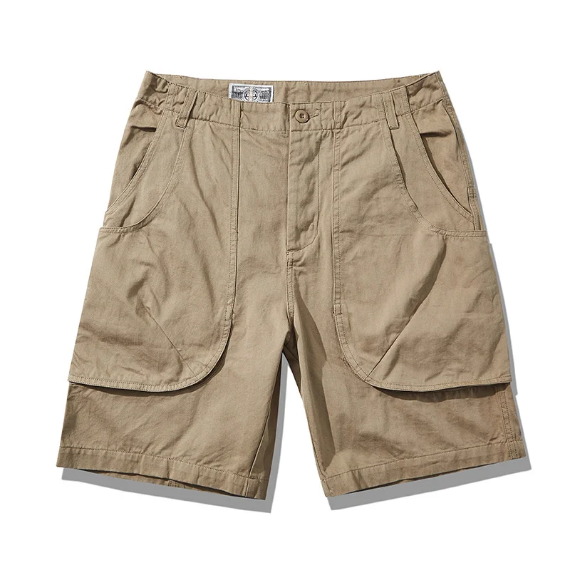 Summer Solid Color Big Pocket Tooling Shorts Outdoor Camping Trekking Hiking Travel Military Climbing Casual Men's Half Trousers
Summer Solid Color Big Pocket Tooling Shorts Outdoor Camping Trekking Hiking Travel Military Climbing Casual Men's Half Trousers