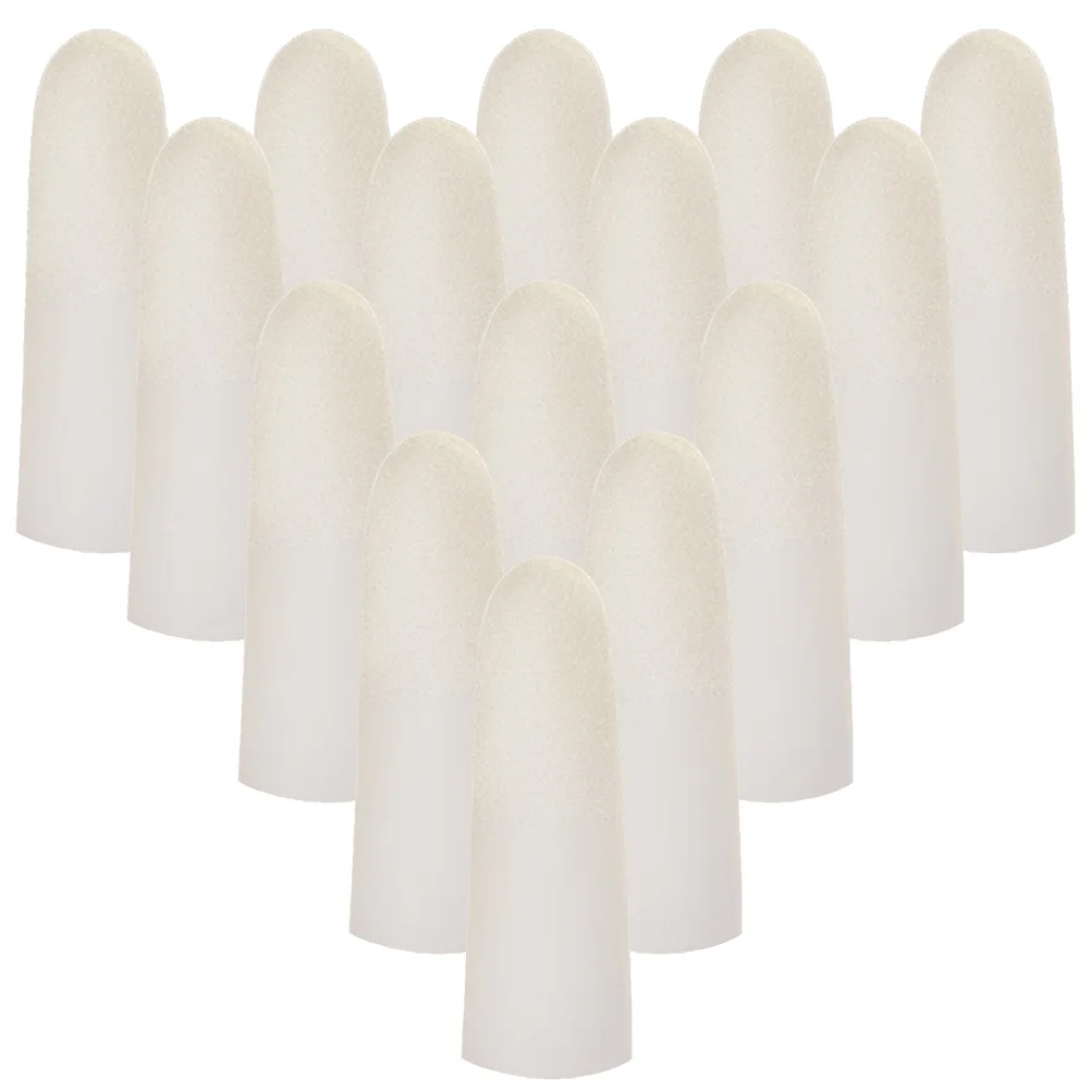 Latex Finger Cots Disposable Fingertips Protector Non-Slip Finger Covers Finger Cover, Anti-Static Incision, Matte
Latex Finger Cots Disposable Fingertips Protector Non-Slip Finger Covers Finger Cover, Anti-Static Incision, Matte