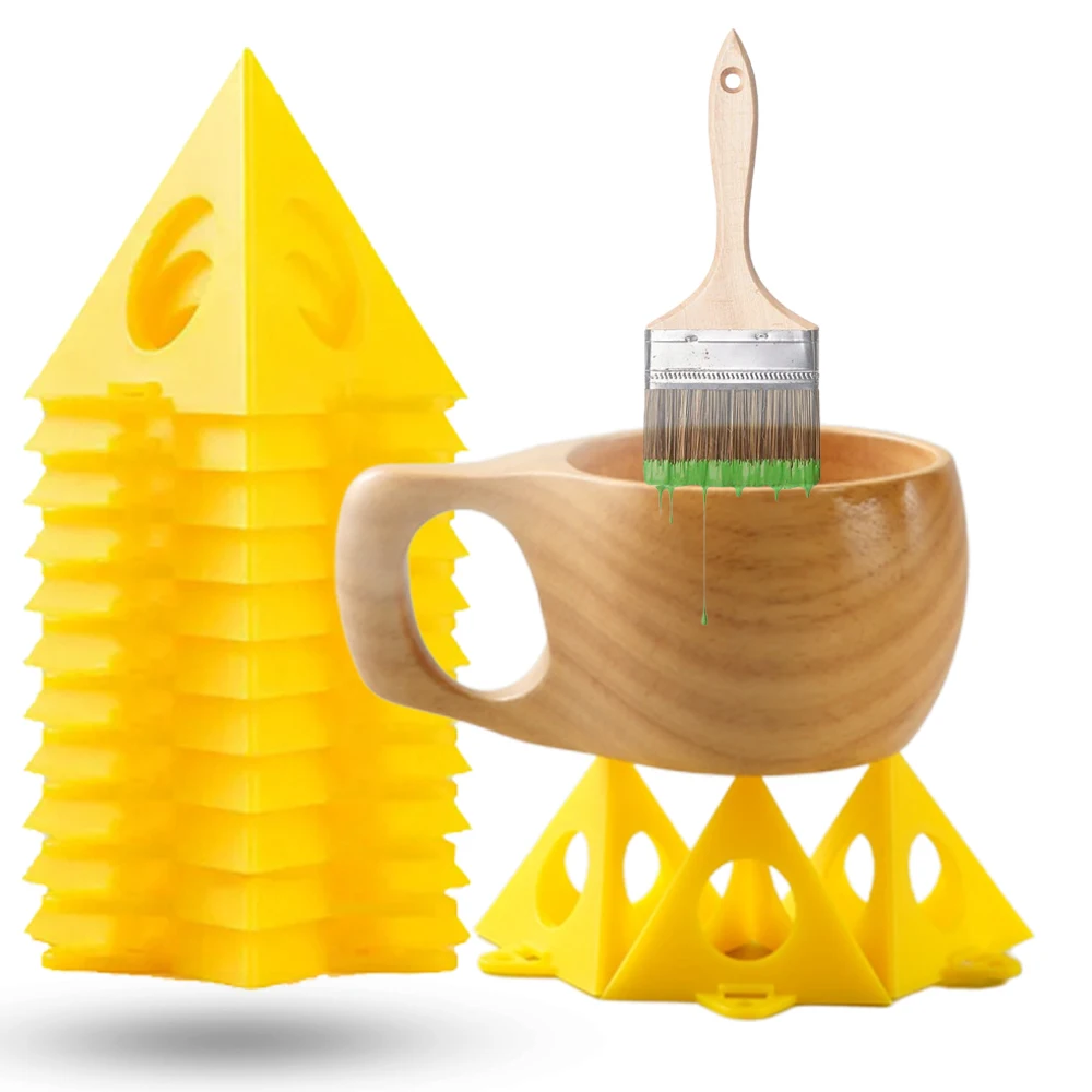 5pcs/10pcsPortable Mini Paint Stands Tool Triangle Paint Pads Feet Carpenter Non-Stick Rack Tool Woodworking Accessories
5pcs/10pcsPortable Mini Paint Stands Tool Triangle Paint Pads Feet Carpenter Non-Stick Rack Tool Woodworking Accessories