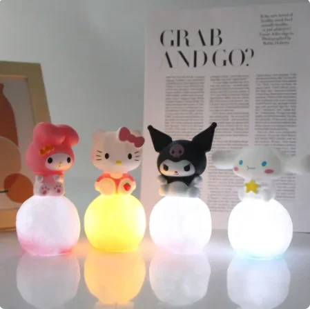 3Pcs Kawaii Sanrio Night Light Kuromi My melody Kittycat Cinnamoroll Character Light Bedroom Light Room Decoration Kids Toy Gift
3Pcs Kawaii Sanrio Night Light Kuromi My melody Kittycat Cinnamoroll Character Light Bedroom Light Room Decoration Kids Toy Gift