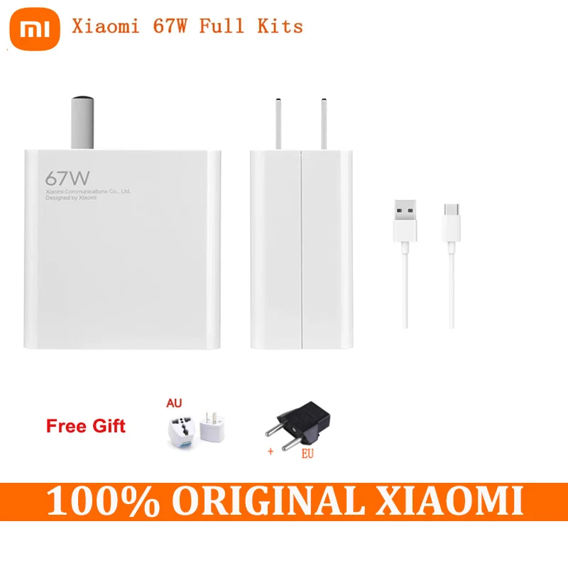 Оригинальное быстрое зарядное устройство Xiaomi Mi 67 Вт для Xiaomi 11 Pro и Xiaomi 11 Ultra, полностью заряженное, 36 минут, для ноутбука air 13,3
Оригинальное быстрое зарядное устройство Xiaomi Mi 67 Вт для Xiaomi 11 Pro и Xiaomi 11 Ultra, полностью заряженное, 36 минут, для ноутбука air 13,3
