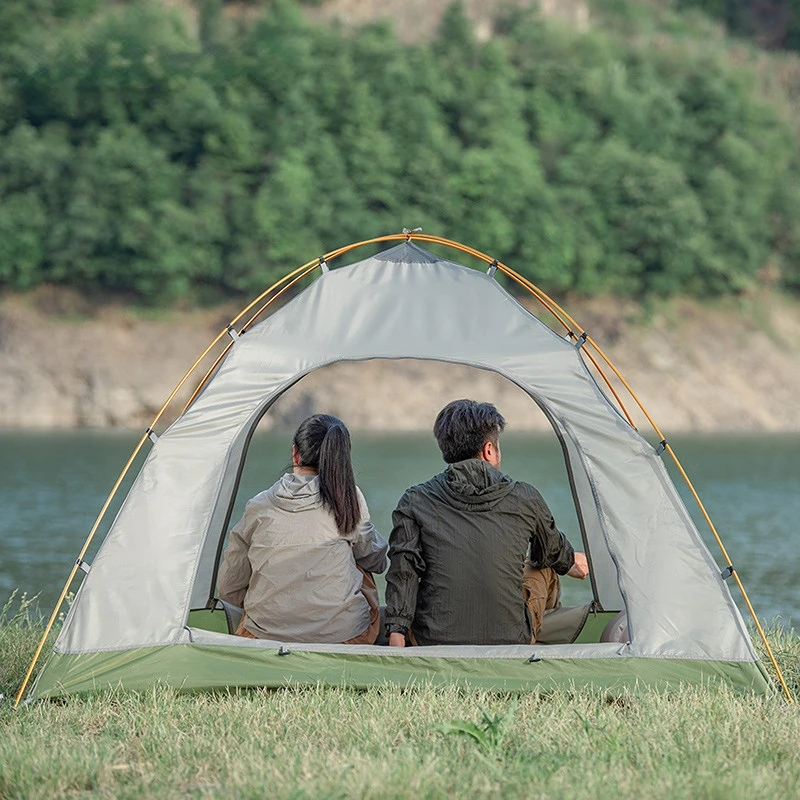 Outdoor Double Deck Double Camping Tent 3-4 People Camping Thickened Anti Rainstorm Anti Rain Couples Beach Sun Protection
Outdoor Double Deck Double Camping Tent 3-4 People Camping Thickened Anti Rainstorm Anti Rain Couples Beach Sun Protection