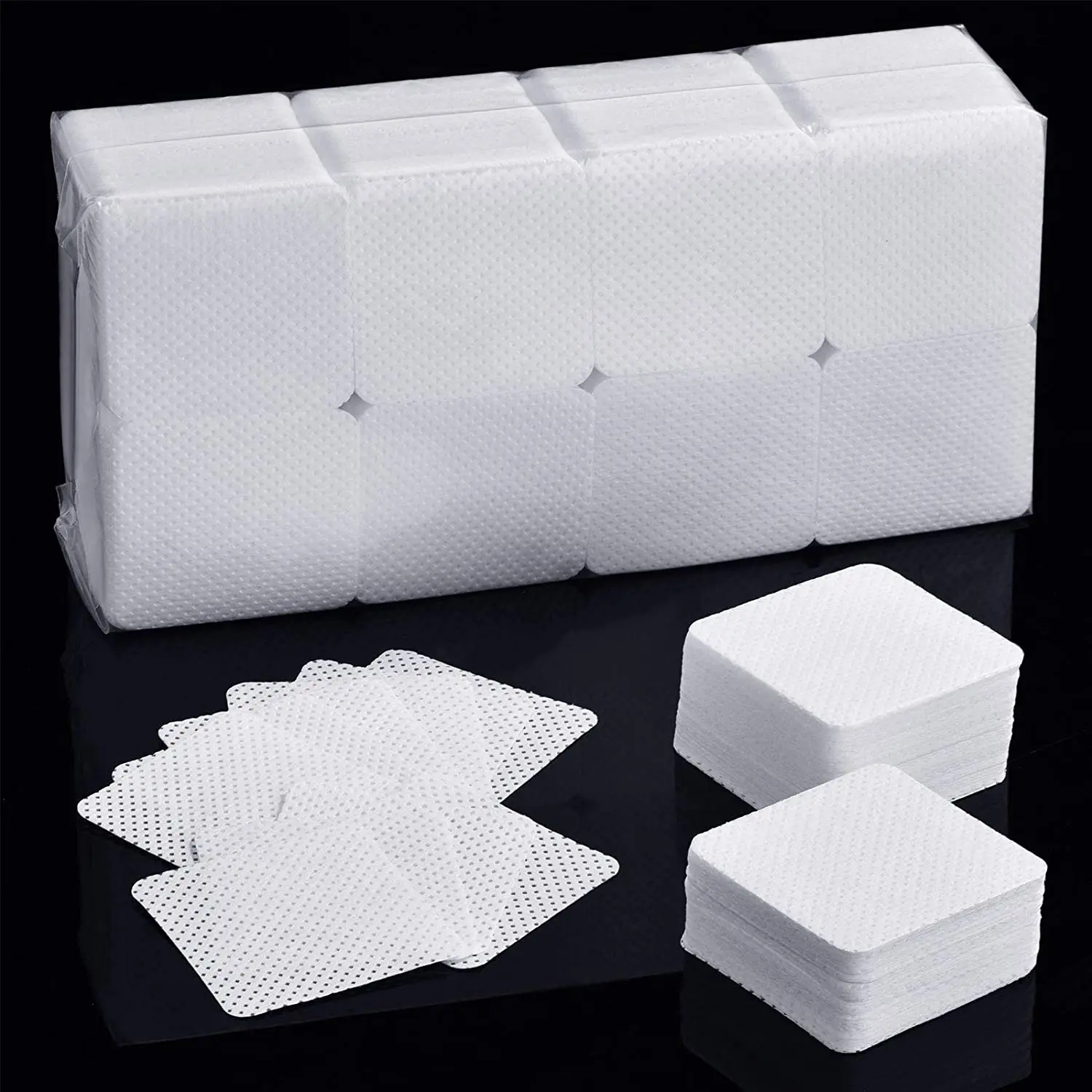 900 PCS Lint-Free Paper Cotton Wipes Eyelash Glue Remover Wipe the Mouth of the Glue Bottle Prevent Clogging Glue Cleaner Pads
900 PCS Lint-Free Paper Cotton Wipes Eyelash Glue Remover Wipe the Mouth of the Glue Bottle Prevent Clogging Glue Cleaner Pads