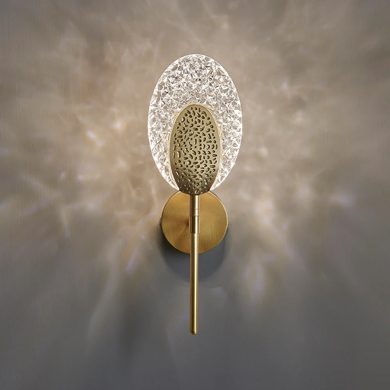 LED Wall Lamp Modern Bedside Lamp Brass Creative Living Room Background Wall Bedroom Aisle Decoration Yellow Copper Wall Lamp
LED Wall Lamp Modern Bedside Lamp Brass Creative Living Room Background Wall Bedroom Aisle Decoration Yellow Copper Wall Lamp