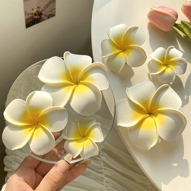 1/2PCS Plumeria Flower Hair Clips For Women Girls Hairpins Egg Flower Barrette Hawaiian Wedding Party Bag Hat Accessories
1/2PCS Plumeria Flower Hair Clips For Women Girls Hairpins Egg Flower Barrette Hawaiian Wedding Party Bag Hat Accessories