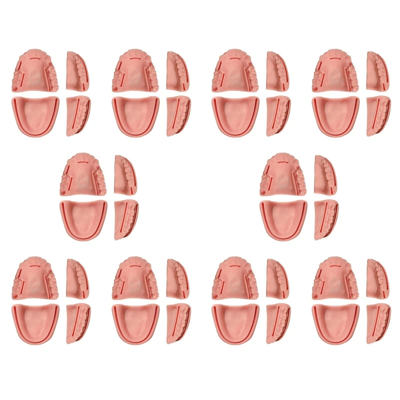 40 шт., силиконовые искусственные десны для полости рта
40 шт., силиконовые искусственные десны для полости рта