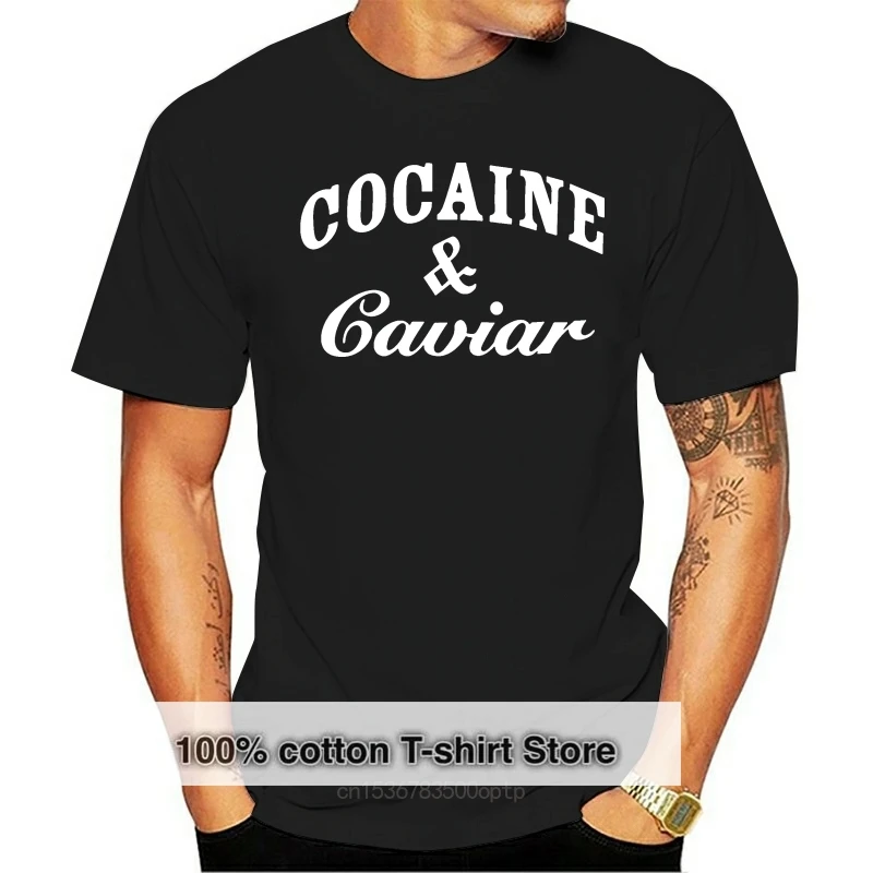 funny t shirts COCAIN AND CAVIAR Black men t shirt Summer tops Casual tees Fashion t-shirt plus size
funny t shirts COCAIN AND CAVIAR Black men t shirt Summer tops Casual tees Fashion t-shirt plus size