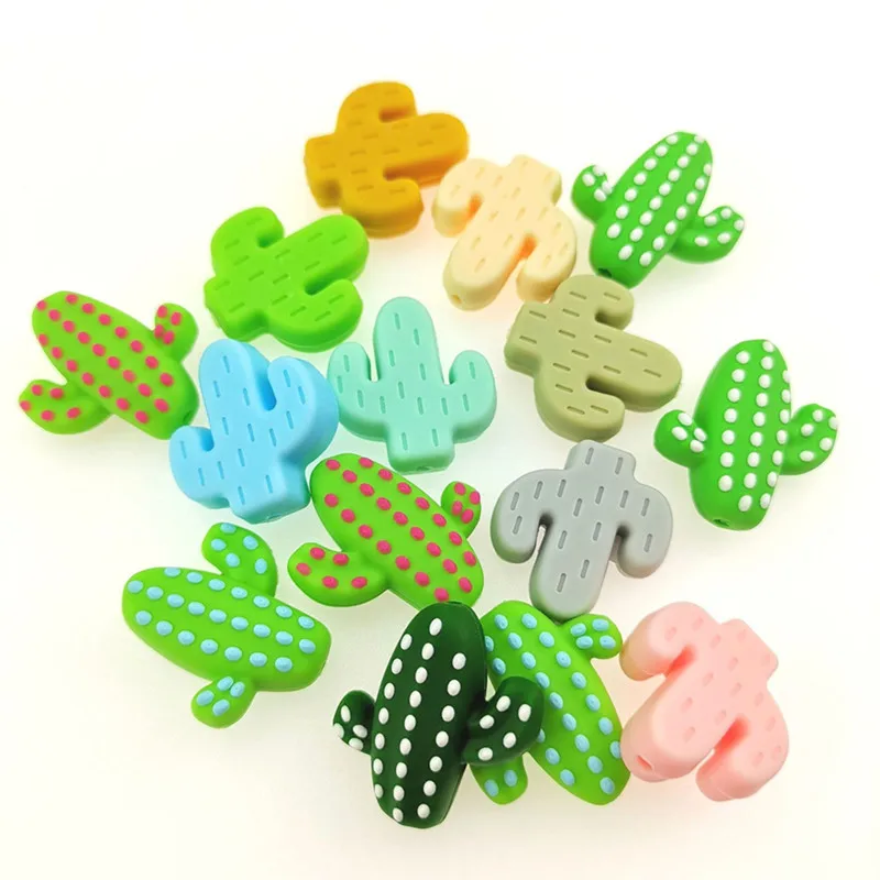 10pcs Cactus Silicone Beads Food Grade Silicone Baby Teething Beads Newborns Teether Toys DIY Pacifier Chain Jewelry Accessorie
10pcs Cactus Silicone Beads Food Grade Silicone Baby Teething Beads Newborns Teether Toys DIY Pacifier Chain Jewelry Accessorie