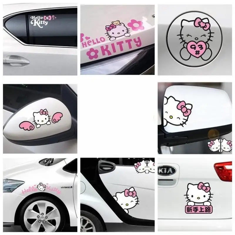 Sanrio Hello Kitty Kawaii Anime Car Decoration Universal Sticker Car Stickers Water Proof Car Door Car Styling Cover Cute 2023
Sanrio Hello Kitty Kawaii Anime Car Decoration Universal Sticker Car Stickers Water Proof Car Door Car Styling Cover Cute 2023