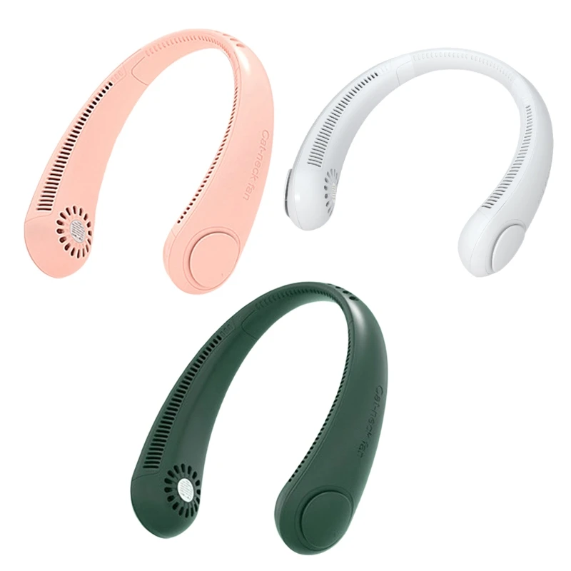 Portable Mini Neck Fan Bladeless Fan USB Rechargeable Leafless Hanging Fans Air Cooler Cooling Wearable Neckband Fan Dropship
Portable Mini Neck Fan Bladeless Fan USB Rechargeable Leafless Hanging Fans Air Cooler Cooling Wearable Neckband Fan Dropship