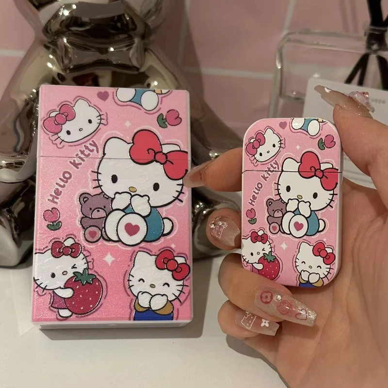 Sanrio Hello Kitty Cigarette Case Action Anime Figures Mymelody Cinnamoroll Pochacco Cigarette Case Cute Smoke Ornaments Gifts
Sanrio Hello Kitty Cigarette Case Action Anime Figures Mymelody Cinnamoroll Pochacco Cigarette Case Cute Smoke Ornaments Gifts