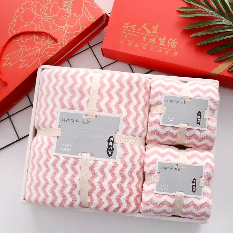 Towel Bath Towel Three-piece High-density Coral Velvet Gift Box Set Sauna Washcloth for Shower Turban for Hair Absorbent Fastdry
Towel Bath Towel Three-piece High-density Coral Velvet Gift Box Set Sauna Washcloth for Shower Turban for Hair Absorbent Fastdry