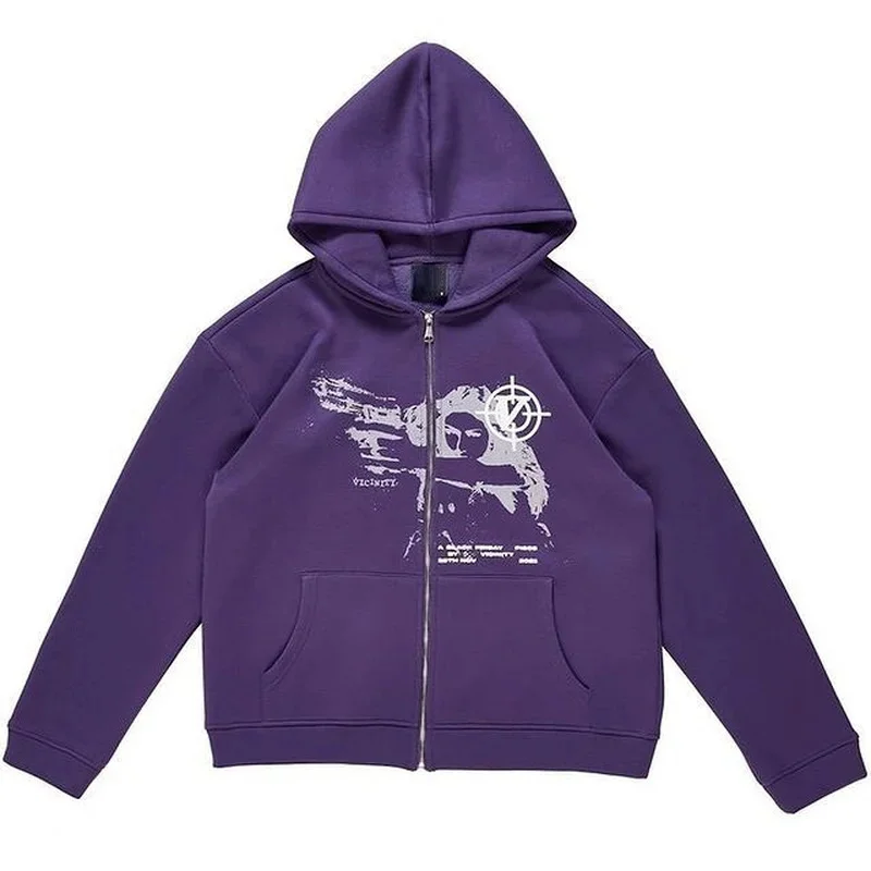 Graphic Print Hoodies Women High Street Harajuku Retro Oversized Sweatshirt Women Loose Casual Zip Up Hoodie Clothes Tops
Graphic Print Hoodies Women High Street Harajuku Retro Oversized Sweatshirt Women Loose Casual Zip Up Hoodie Clothes Tops