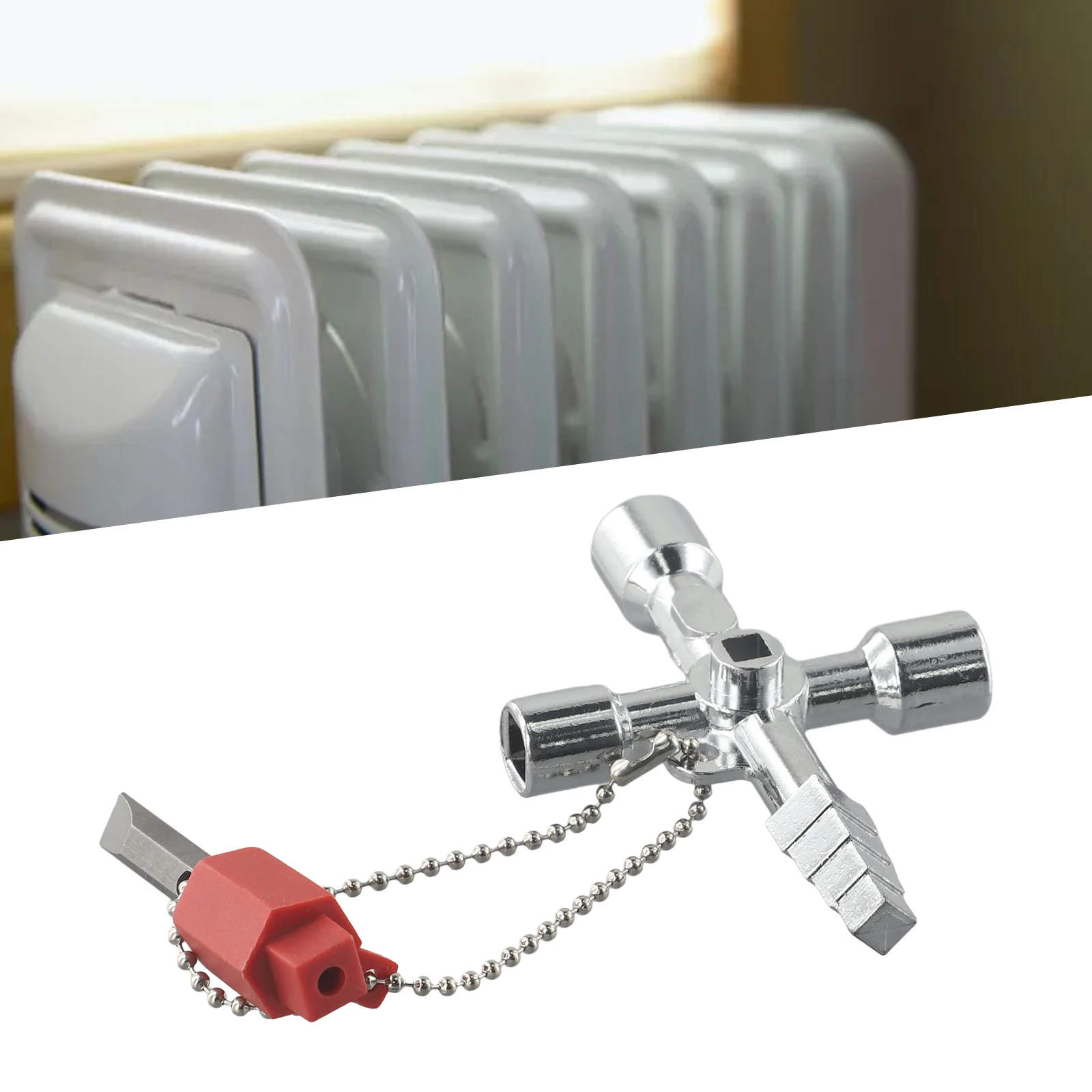 Multi-Purpose Key Wrench 4 Way Key Gas Plumbing Radiator Home Plumbing & Fixtures Radiators Cupboard Key Wrench Parts
Multi-Purpose Key Wrench 4 Way Key Gas Plumbing Radiator Home Plumbing & Fixtures Radiators Cupboard Key Wrench Parts