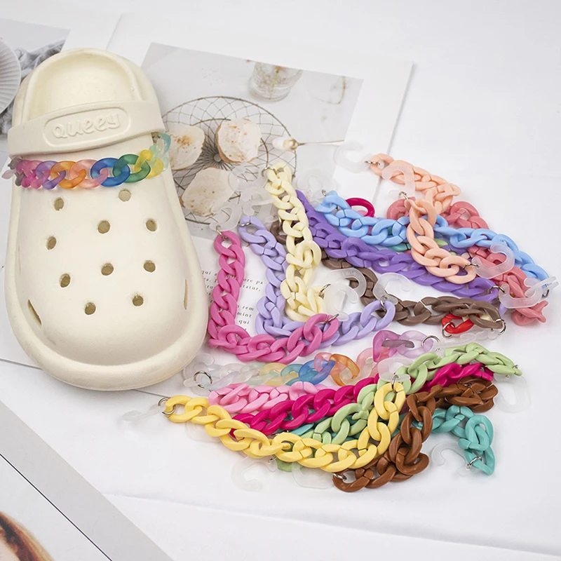 1Pc Shoes Charm Transparent Colorful Chain Charms Women Shoes Decorations Accessories Kids Jeans Set Fit Gifts Wholesale
1Pc Shoes Charm Transparent Colorful Chain Charms Women Shoes Decorations Accessories Kids Jeans Set Fit Gifts Wholesale