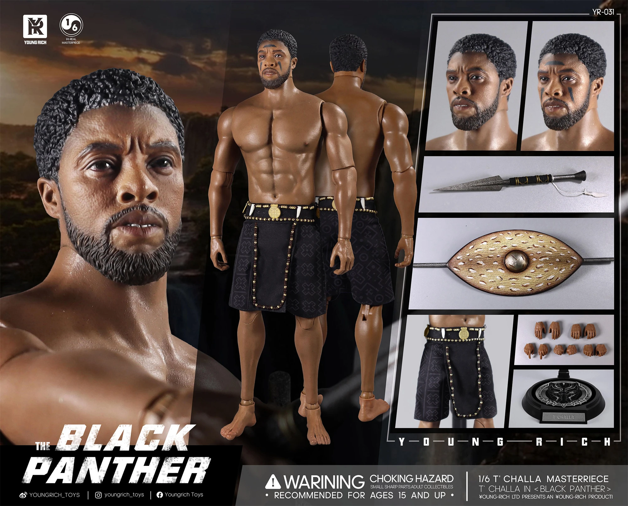 Игрушки Youngrich YR031 1/6 экшн-фигурка Wakanda T 'warrior Халла King 12 дюймов стандартная версия Коллекционная модель
Игрушки Youngrich YR031 1/6 экшн-фигурка Wakanda T 'warrior Халла King 12 дюймов стандартная версия Коллекционная модель