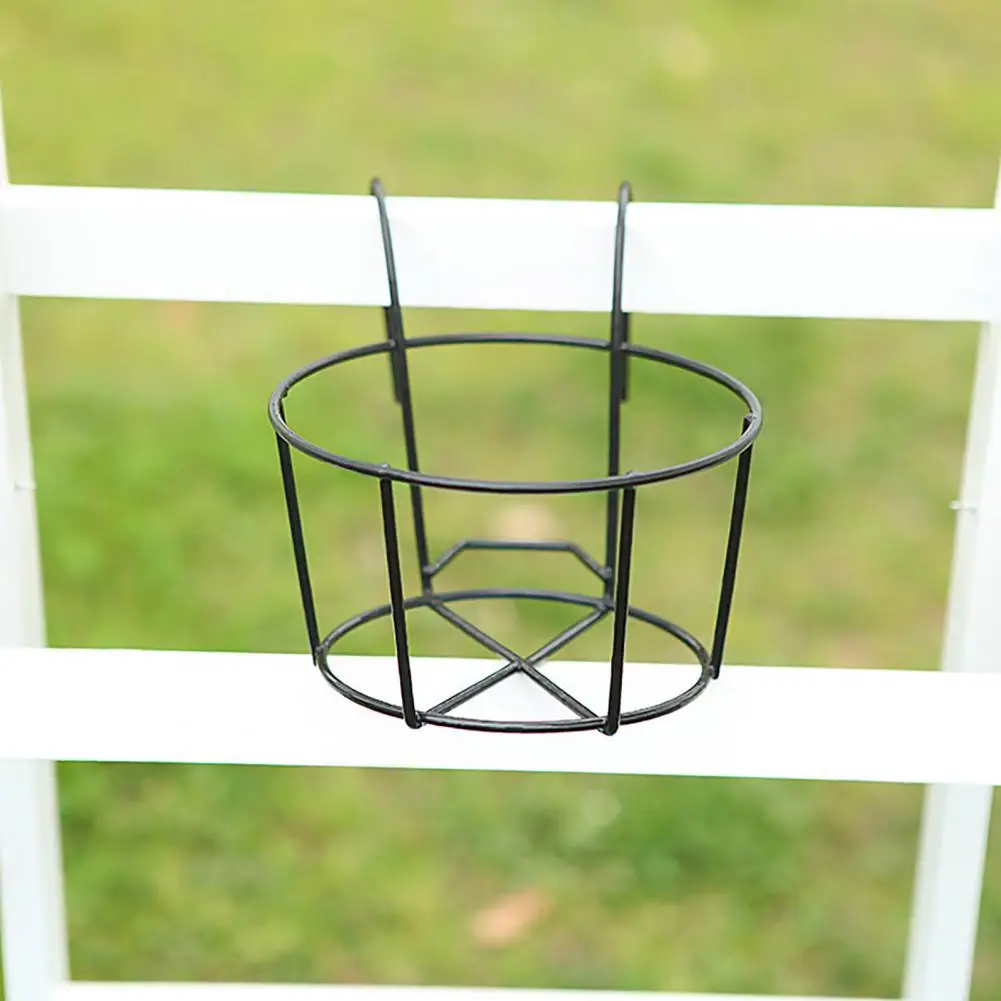Durable Iron Hanging Railing Flower Pot Holder Durable Metal Outdoor Garden Railing Planter Shelf Flower Pot Hanger for Plants
Durable Iron Hanging Railing Flower Pot Holder Durable Metal Outdoor Garden Railing Planter Shelf Flower Pot Hanger for Plants