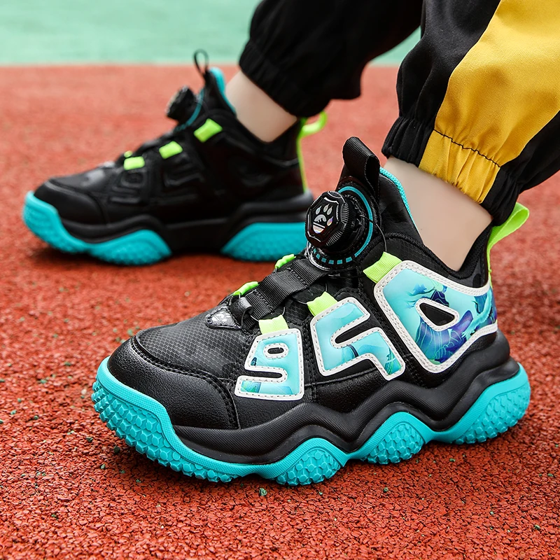 Boys' Shoes New Spring/summer Rotating Button Children's Sports Shoes Large Children's Mesh Breathable Running Daddy Shoes
Boys' Shoes New Spring/summer Rotating Button Children's Sports Shoes Large Children's Mesh Breathable Running Daddy Shoes
