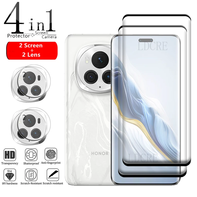 4-in-1 For Huawei Honor Magic 6 Pro 5G Glass For Honor Magic 6 Pro 5G Glass 9H Full Curved Screen Protetor Honor Magic 6 Pro 5G
4-in-1 For Huawei Honor Magic 6 Pro 5G Glass For Honor Magic 6 Pro 5G Glass 9H Full Curved Screen Protetor Honor Magic 6 Pro 5G