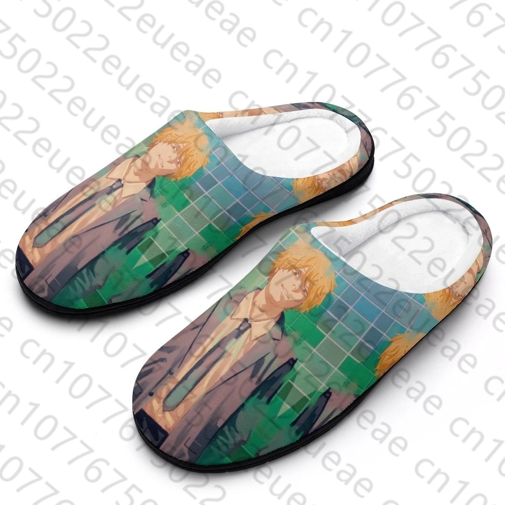 Chainsaw Man Cotton Slippers for Men Women Custom-Made Breathable Soft Wide Versatile House Shoes
Chainsaw Man Cotton Slippers for Men Women Custom-Made Breathable Soft Wide Versatile House Shoes