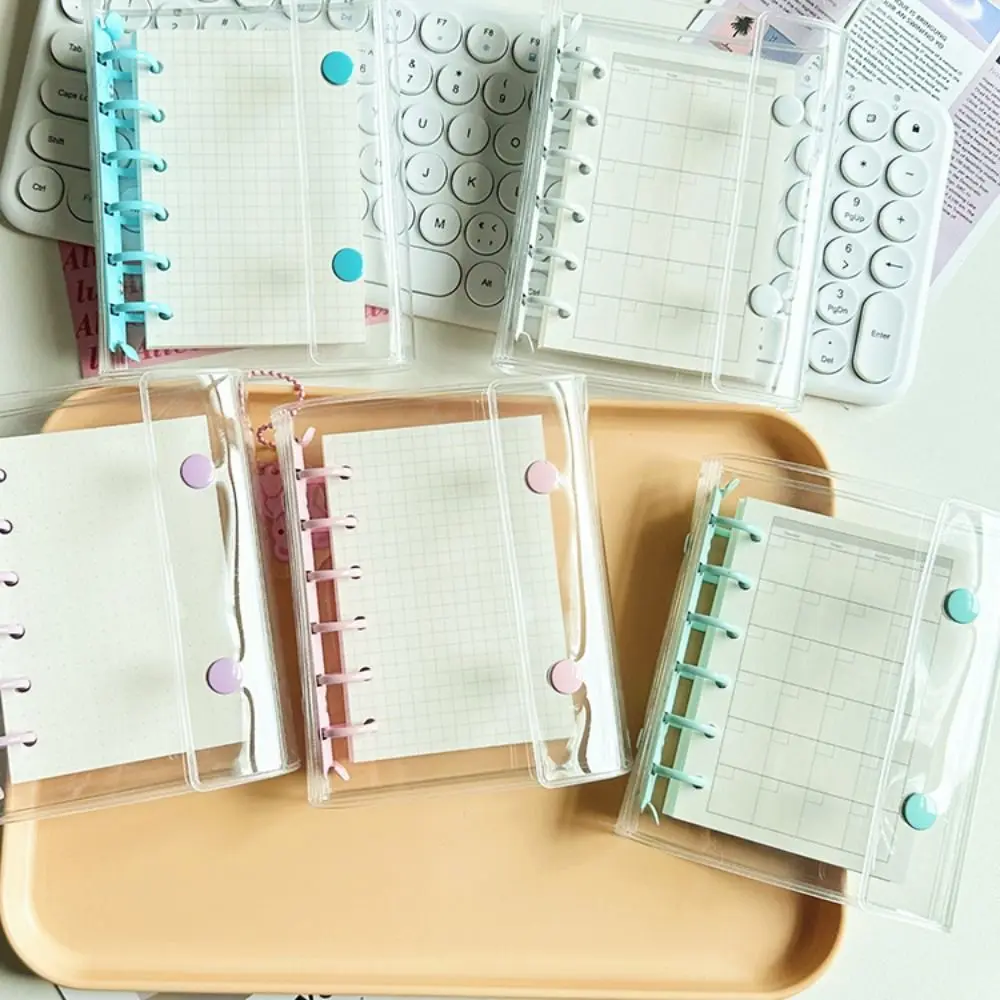 A7 Loose-leaf Notebook High Quality 6 Ring With Inner Pages Ring Binder Notepad Double Buckle Pocket Notebook Students Gift
A7 Loose-leaf Notebook High Quality 6 Ring With Inner Pages Ring Binder Notepad Double Buckle Pocket Notebook Students Gift