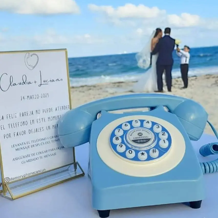 Retro Guestbook Audio Telephone Gathering Blessing Message for Party Gathering Audio Guest Book Telephone DIY Original Guestbook
Retro Guestbook Audio Telephone Gathering Blessing Message for Party Gathering Audio Guest Book Telephone DIY Original Guestbook