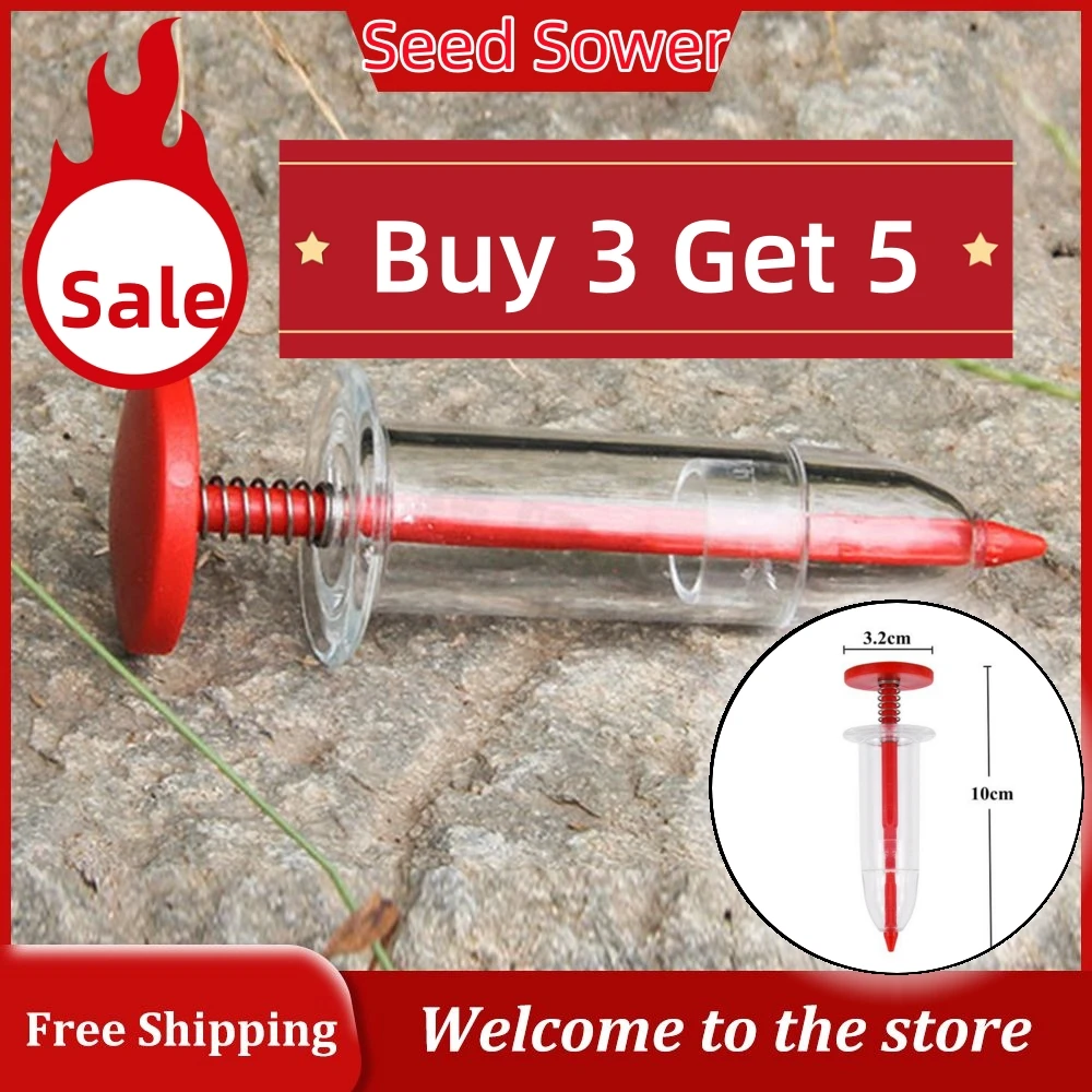 1/3/5PCS Garden Seed Sower Planter Syringe Seeder Mini Sowing Seed Dispenser Manual Seeding Tool Plant Flower Pot Gardening
1/3/5PCS Garden Seed Sower Planter Syringe Seeder Mini Sowing Seed Dispenser Manual Seeding Tool Plant Flower Pot Gardening