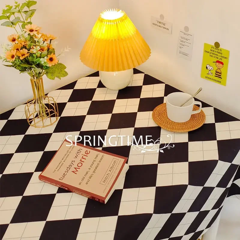 Checkerboard Nordic Style Waterproof Tablecloth Writing Students Desk Mat Dining Table Decoration Accessories Home Decor
Checkerboard Nordic Style Waterproof Tablecloth Writing Students Desk Mat Dining Table Decoration Accessories Home Decor