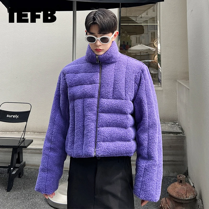 IEFB Lamb Wool Cotton Men Coat Short Thick 2023 Korean Fashion Zipper Stand Collar Casual Solid Color Male Jacket 9A6010
IEFB Lamb Wool Cotton Men Coat Short Thick 2023 Korean Fashion Zipper Stand Collar Casual Solid Color Male Jacket 9A6010