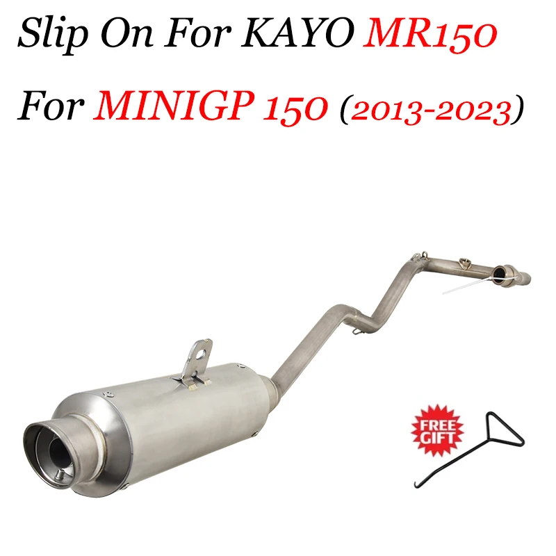 Выхлопной глушитель для мотоцикла Kayo MR 150 MINIGP 150 2013 - 2023 Full System из титанового сплава
Выхлопной глушитель для мотоцикла Kayo MR 150 MINIGP 150 2013 - 2023 Full System из титанового сплава