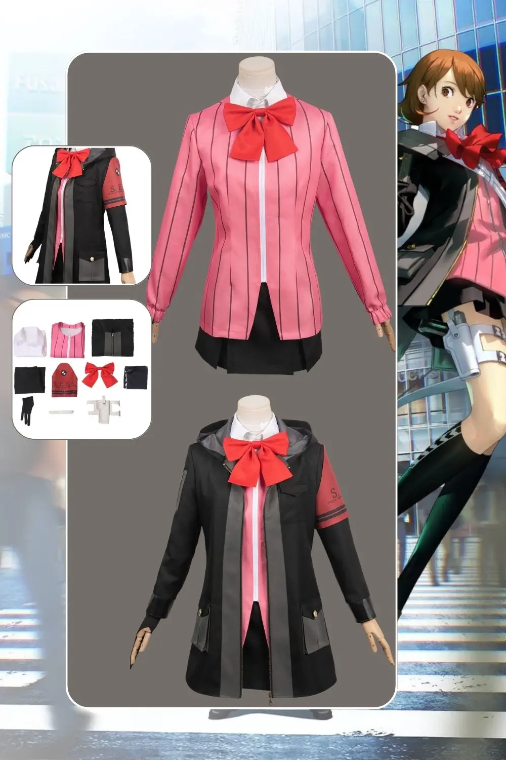 Костюм для косплея Yukari Takeba Persona3, рубашка, юбка, пальто, карнавальный костюм на Хэллоуин, Маскировка для женщин и взрослых
Костюм для косплея Yukari Takeba Persona3, рубашка, юбка, пальто, карнавальный костюм на Хэллоуин, Маскировка для женщин и взрослых