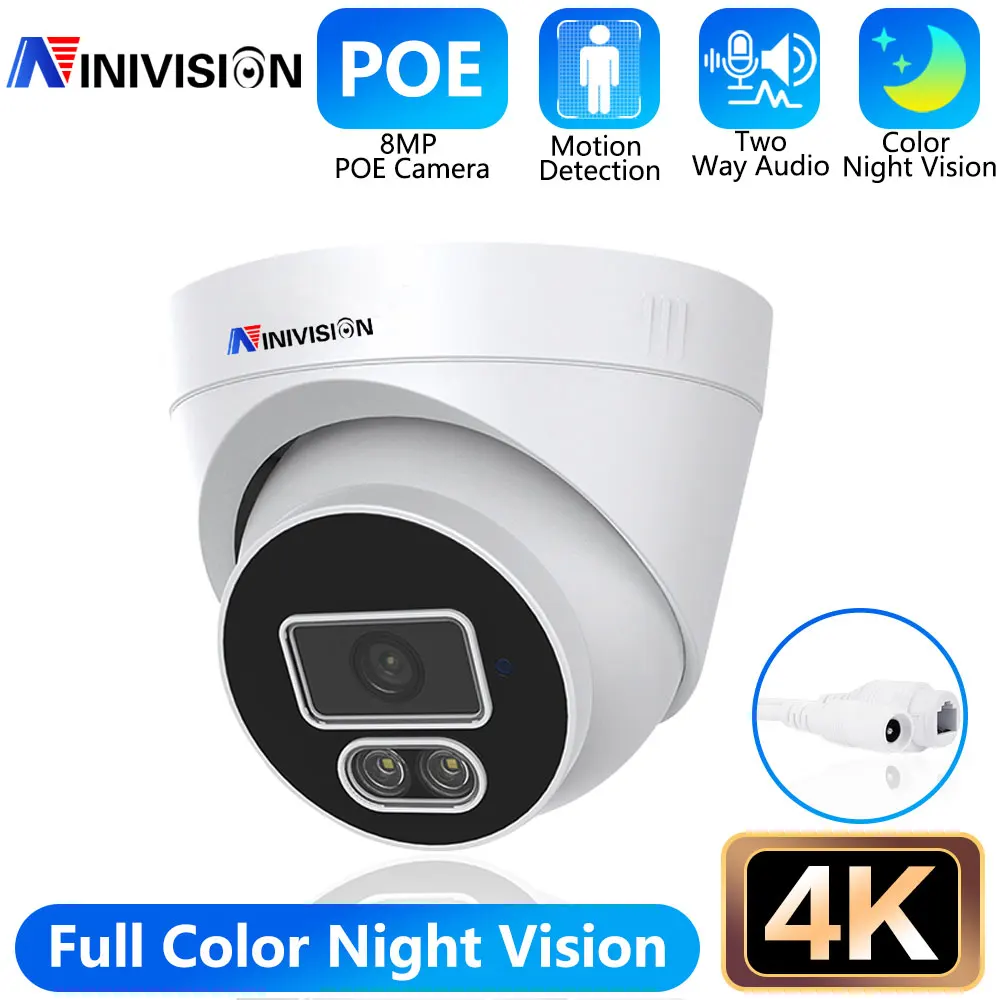 4K 8MP POE HD IP Camera Two-Way Audio Outdoor Color NightVision Dome 8.0MP 5MP CCTV Video Surveillance Security P2P Email Alerts
4K 8MP POE HD IP Camera Two-Way Audio Outdoor Color NightVision Dome 8.0MP 5MP CCTV Video Surveillance Security P2P Email Alerts