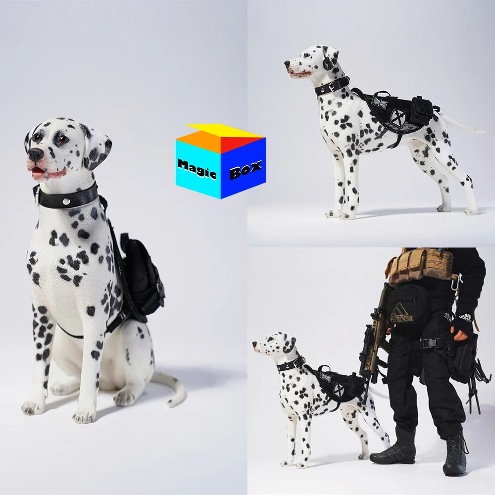 JXK100 1/6 Scale Dalmatian Dog Doll With Double Head Sculpt Dog Model Canidae Animal Oenaments For 12in Action Figure Xmas Gift
JXK100 1/6 Scale Dalmatian Dog Doll With Double Head Sculpt Dog Model Canidae Animal Oenaments For 12in Action Figure Xmas Gift