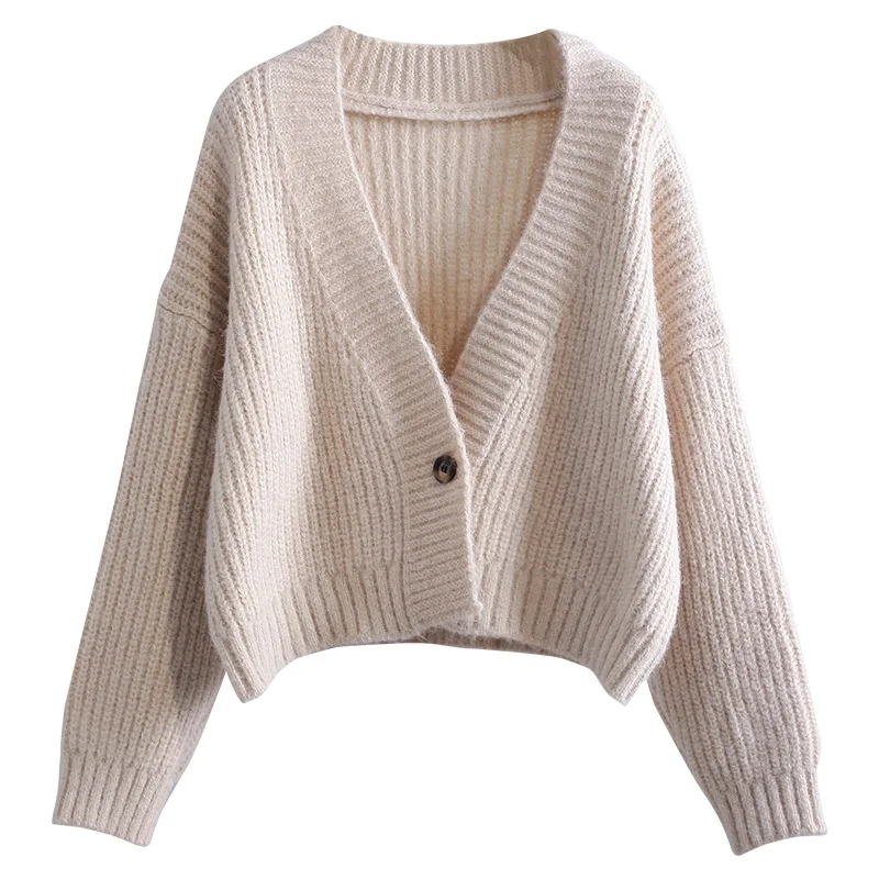 Women Cropped Cardigan Coat Korean Autumn Winter Sweater Dongdaemun Fashion Knitwears New Knit Cardigan Crop Top Woman Clothing
Women Cropped Cardigan Coat Korean Autumn Winter Sweater Dongdaemun Fashion Knitwears New Knit Cardigan Crop Top Woman Clothing
