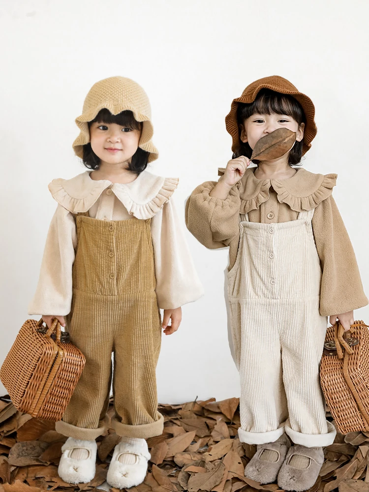 Girls Autumn Retro Corduroy Classic All-Match Baby Fashion Pits Casual Wide Leg Pants
Girls Autumn Retro Corduroy Classic All-Match Baby Fashion Pits Casual Wide Leg Pants