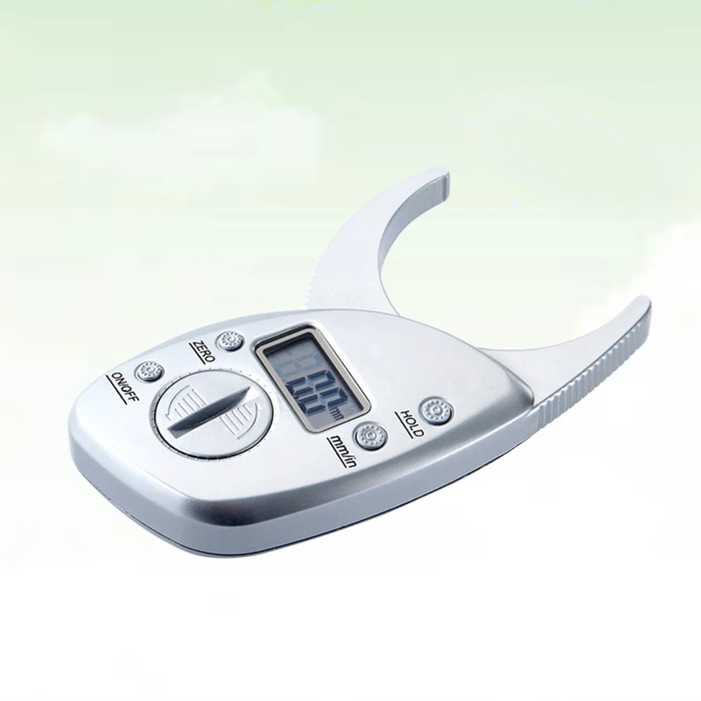 Fitness Body Fat Caliper Clip Fat Measuring Tool with Clear LCD Display Skin Fold Analyzer
Fitness Body Fat Caliper Clip Fat Measuring Tool with Clear LCD Display Skin Fold Analyzer