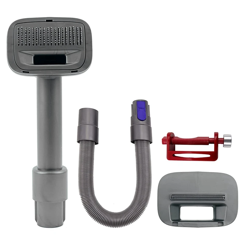 Pet Dog Or Cat Brush Hair Vacuum Attachment For Dyson V7/8/10/11,With Extended Vacuum Hose&Trigger Lock,Replacement Comb
Pet Dog Or Cat Brush Hair Vacuum Attachment For Dyson V7/8/10/11,With Extended Vacuum Hose&Trigger Lock,Replacement Comb