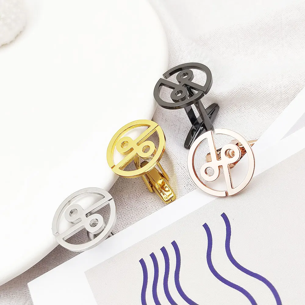 Personalized Men Stainless Steel Cufflinks Suit Sleeve Button Accessories Wedding Festival Party Gifts Bouton De Manchette Homme
Personalized Men Stainless Steel Cufflinks Suit Sleeve Button Accessories Wedding Festival Party Gifts Bouton De Manchette Homme