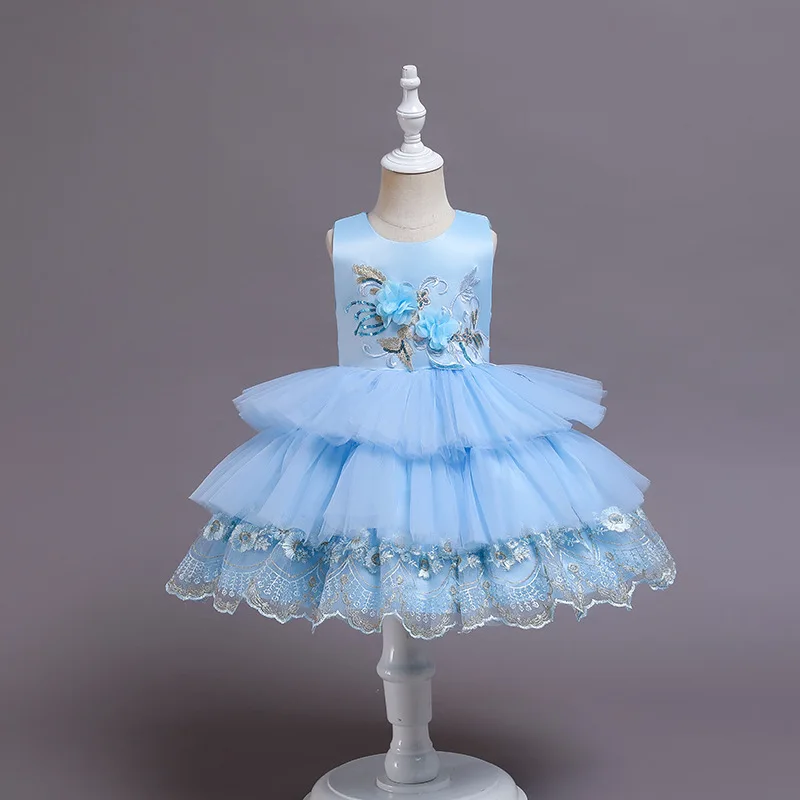 Girl's Dress 2022 New Sleeveless First Birthday Vestido Layered Dresses For Kids Evening Dresses Baby Girl Mesh Party Dress 0-3Y
Girl's Dress 2022 New Sleeveless First Birthday Vestido Layered Dresses For Kids Evening Dresses Baby Girl Mesh Party Dress 0-3Y