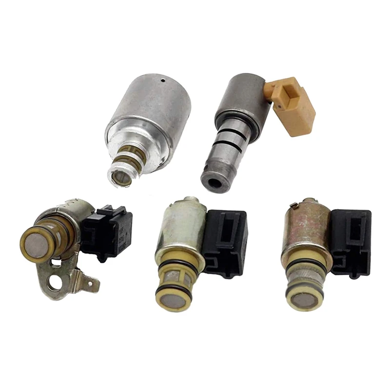 

5Pcs Transmission Solenoid Kit Replace 4L30E Fit For BMW 3 5 Series Parts Durable