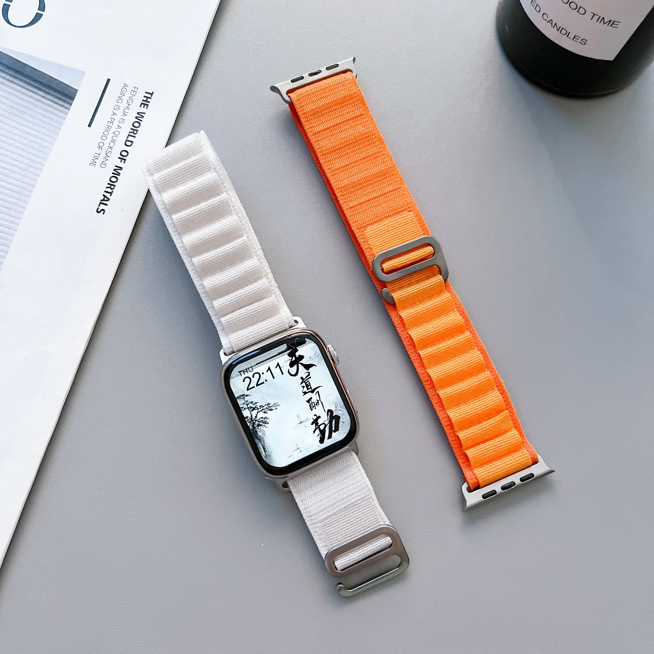 Ремешок для часов iWatch 8 7 6 5 4 se, нейлоновый удобный сменный Браслет для Apple Ultra, 40 мм 44 мм 45 мм 49 мм
Ремешок для часов iWatch 8 7 6 5 4 se, нейлоновый удобный сменный Браслет для Apple Ultra, 40 мм 44 мм 45 мм 49 мм