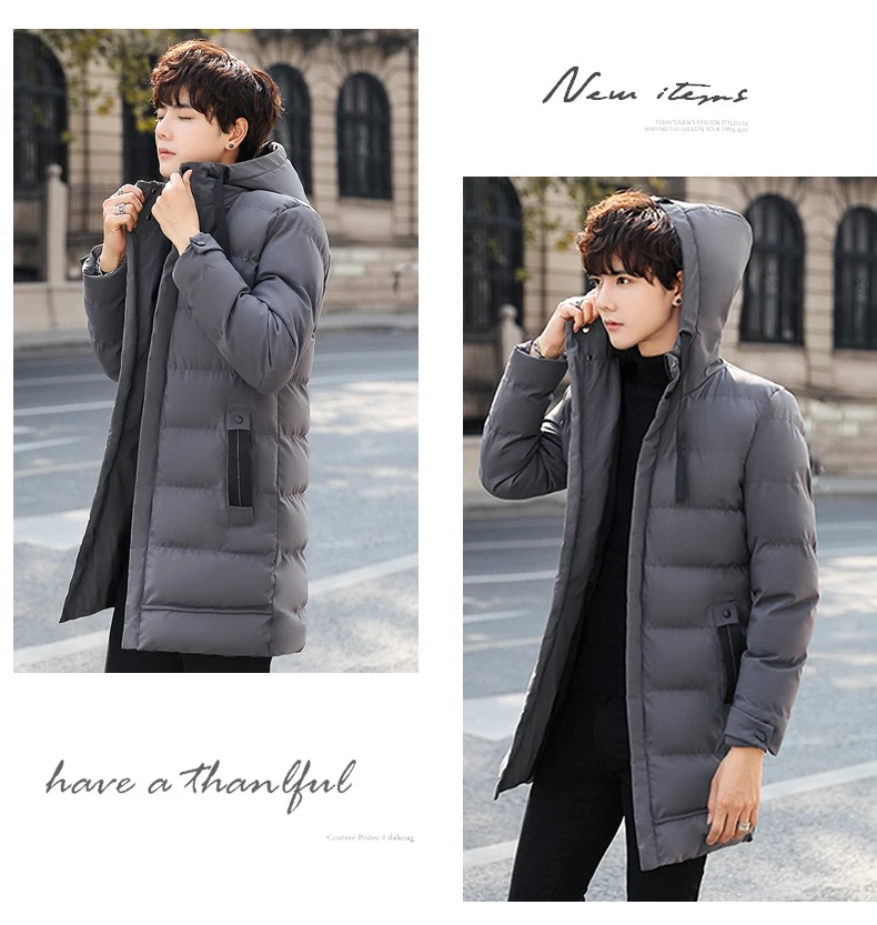 منتصف طول جديد سميكة مقنعين سترة لفصل الشتاء الرجال الدافئة القطن وسادة مبطنة للرجالLeisureDown معطف تسلق الجبال الرجال منتصف طول جديد سميكة مقنعين سترة لفصل الشتاء الرجال الدافئة القطن وسادة مبطنة للرجالLeisureDown معطف تسلق الجبال الرجال