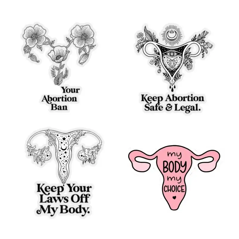 My Body My Choice Stickers Keep Your Laws Off My Body Sticker Feminism Women's Rights Uterus Stickers For Car Window Laptop
My Body My Choice Stickers Keep Your Laws Off My Body Sticker Feminism Women's Rights Uterus Stickers For Car Window Laptop