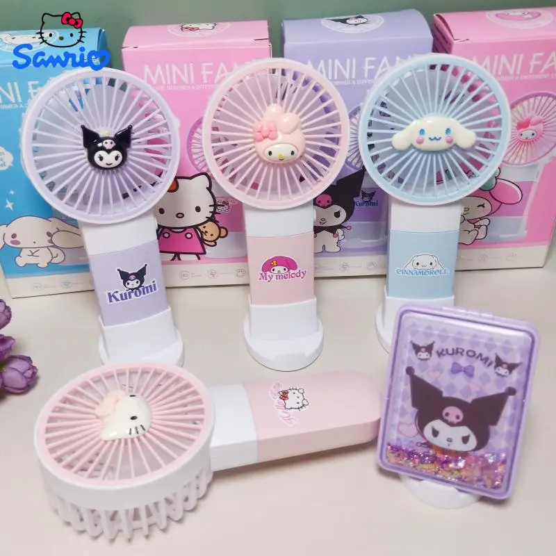 Sweet Mini Fan Sanrio Hello Kitty My Melody Anime Kawaii Cute Cartoon Cinnamoroll Usb Rechargeable Portable Handheld Fan Gifts
Sweet Mini Fan Sanrio Hello Kitty My Melody Anime Kawaii Cute Cartoon Cinnamoroll Usb Rechargeable Portable Handheld Fan Gifts